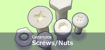 ceramic screws and nuts